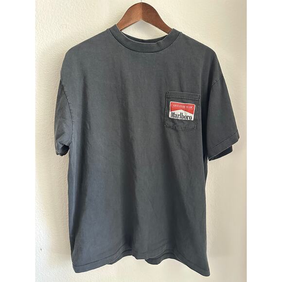 Marlboro Adventure Team "Snake Pass" Vintage Reprint Single Stitch Marlboro Tag - Picture 1 of 6